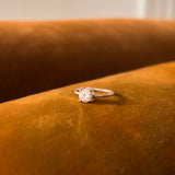 Diamond style Ring in Silver