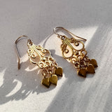 Golden Hearts Earrings - Mini