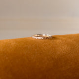 Arrow Pattern Pinky Ring in Silver