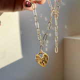 Gold Heart Pendant Necklace