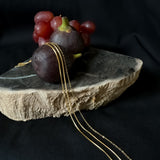 Eva Serpent Pendant Gold - Opal