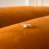 Diamond style Ring in Silver