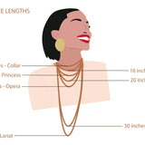 Soluna - Sun Necklace with Moonstone in Gold Vermeil