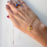 Heart Opal Pendant Necklace