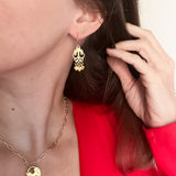 Golden Hearts Earrings - Mini