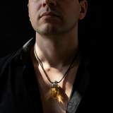 Spirit Totem - Citrine Point Pendant