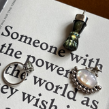 Granulated Mother of Pearl Pendant