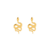 Serpent - Snake Stud Earrings