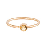 November Birthstone Ring - Citrine