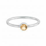 November Birthstone Ring - Citrine