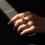 Citrine Spinner Ring