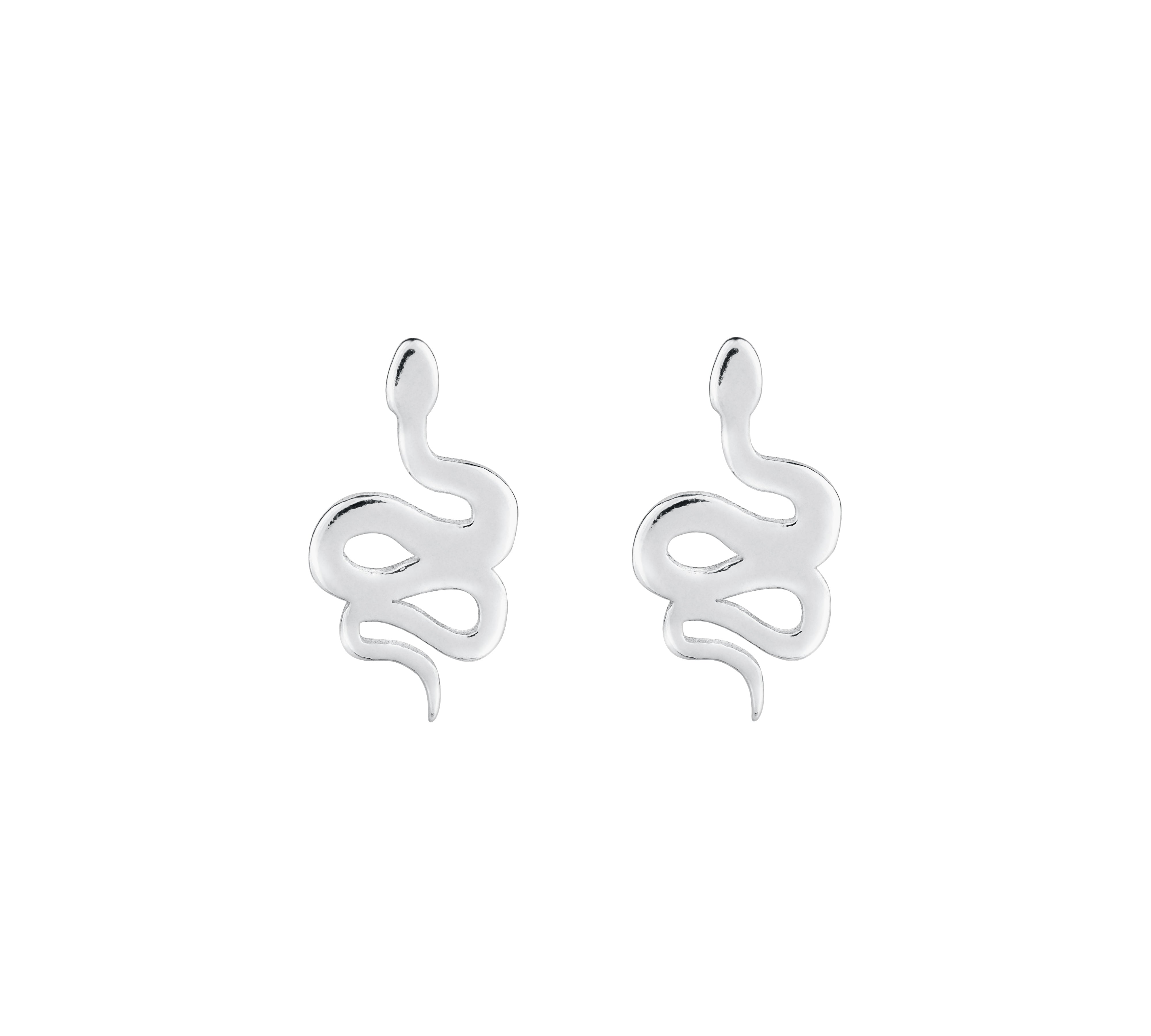 Serpent - Snake Stud Earrings