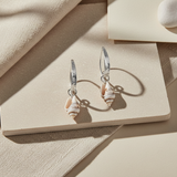 Concha - Tiger Shell Earrings Gold, Silver