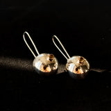 Citrine Orb Earrings