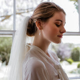 Baroque Freshwater Pearl Hoop Earrings “Megan”