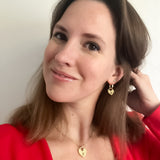 Gold Heart Pendant Necklace