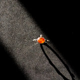 Mystical Amber Sapphire Ring