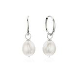 Mila - Ivory Freshwater Pearl Earrings Small