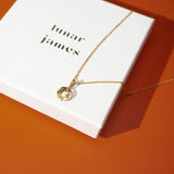 Sand Dollar Shell Necklace Gold, Silver