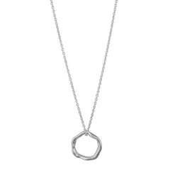 Eternal Driftwood Pendant Necklace - Gold, Silver