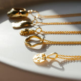 Eternal Driftwood Pendant Necklace - Gold, Silver