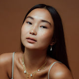 Concha - Tiger Shell Earrings Gold, Silver