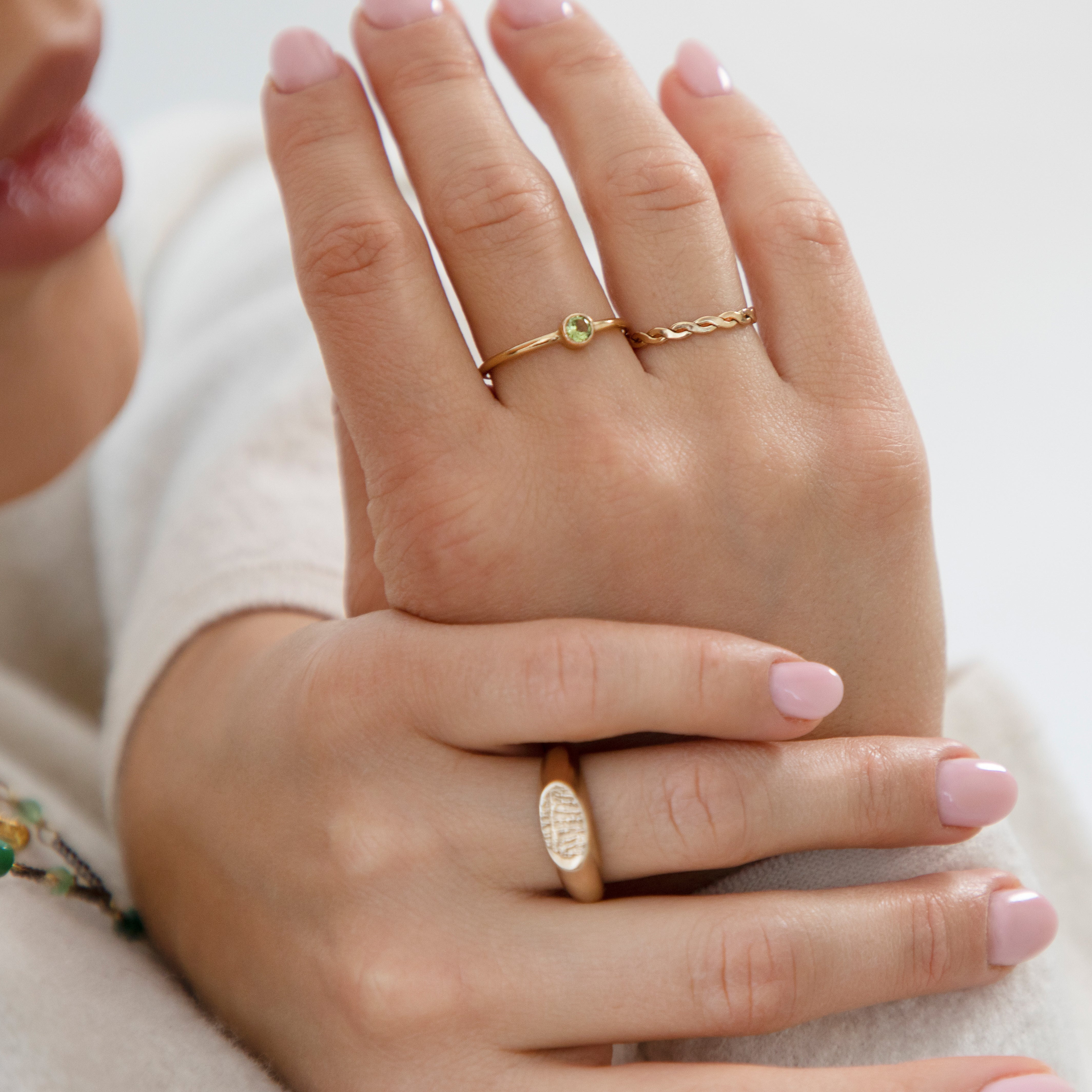 Small braided ring shop