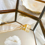 Citrine Raw Crystal Pendant Necklace - Solar Plexus Chakra