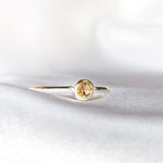 November Birthstone Ring - Citrine - Lunar James