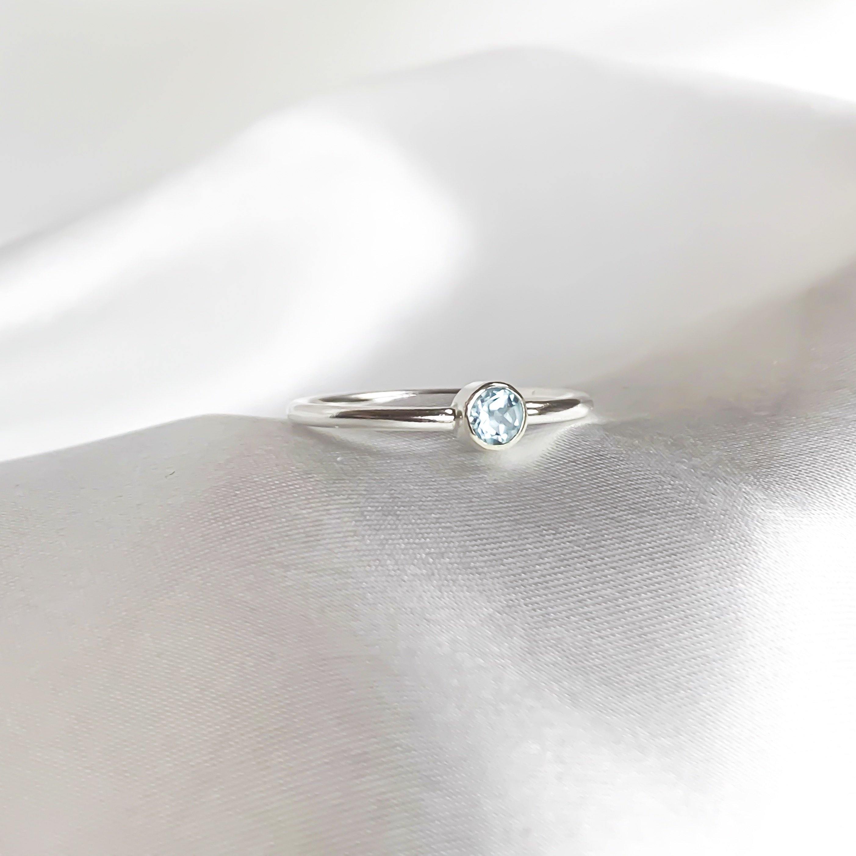 November and sales march birthstone ring