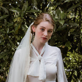 Combarro - Baroque Freshwater Pearl Gold Hoop Earrings